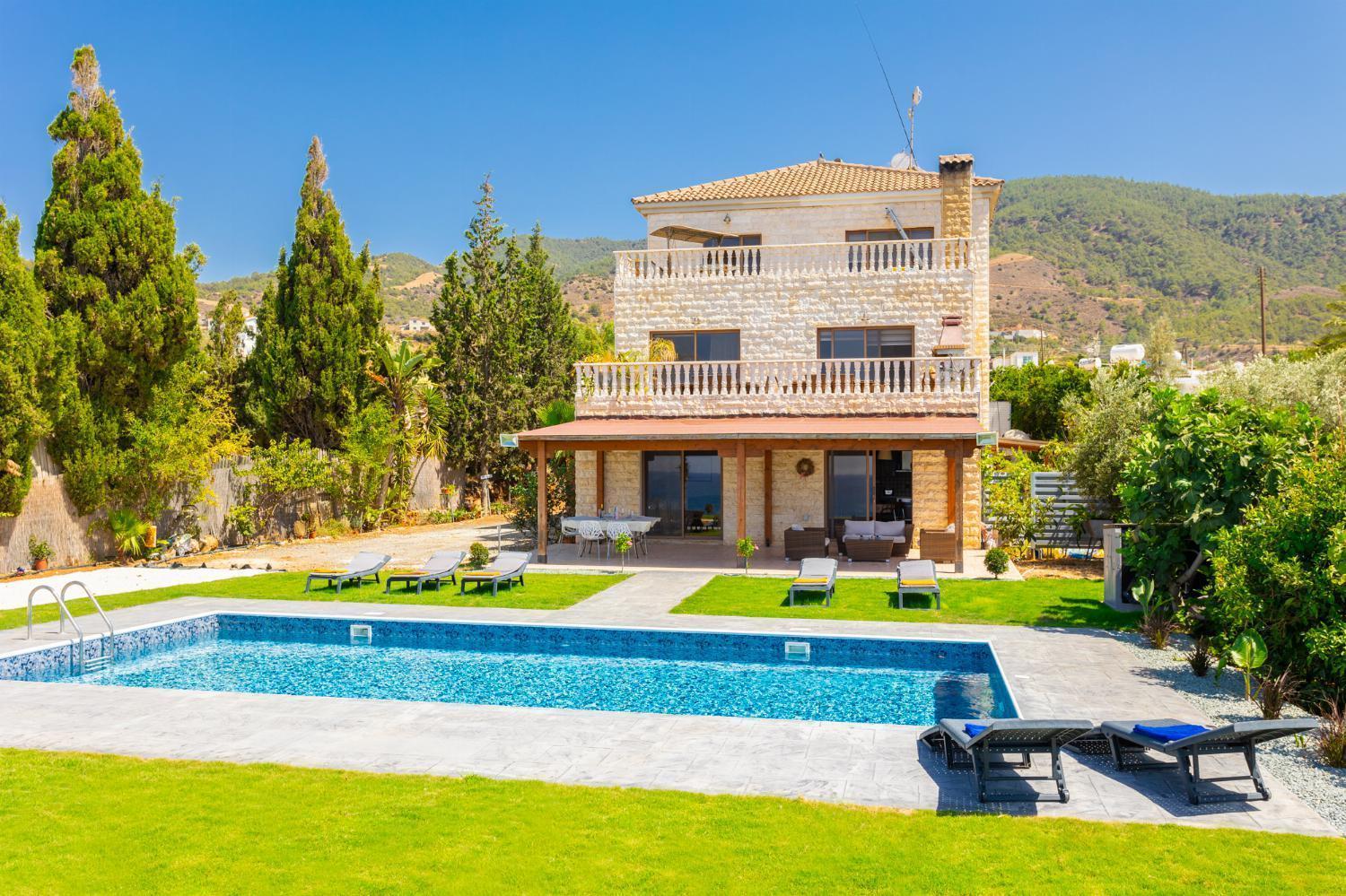 Villa Beach Heaven Pomos Exterior photo