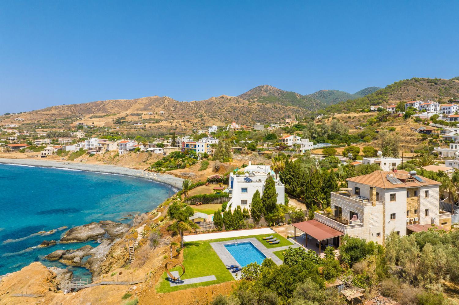Villa Beach Heaven Pomos Exterior photo
